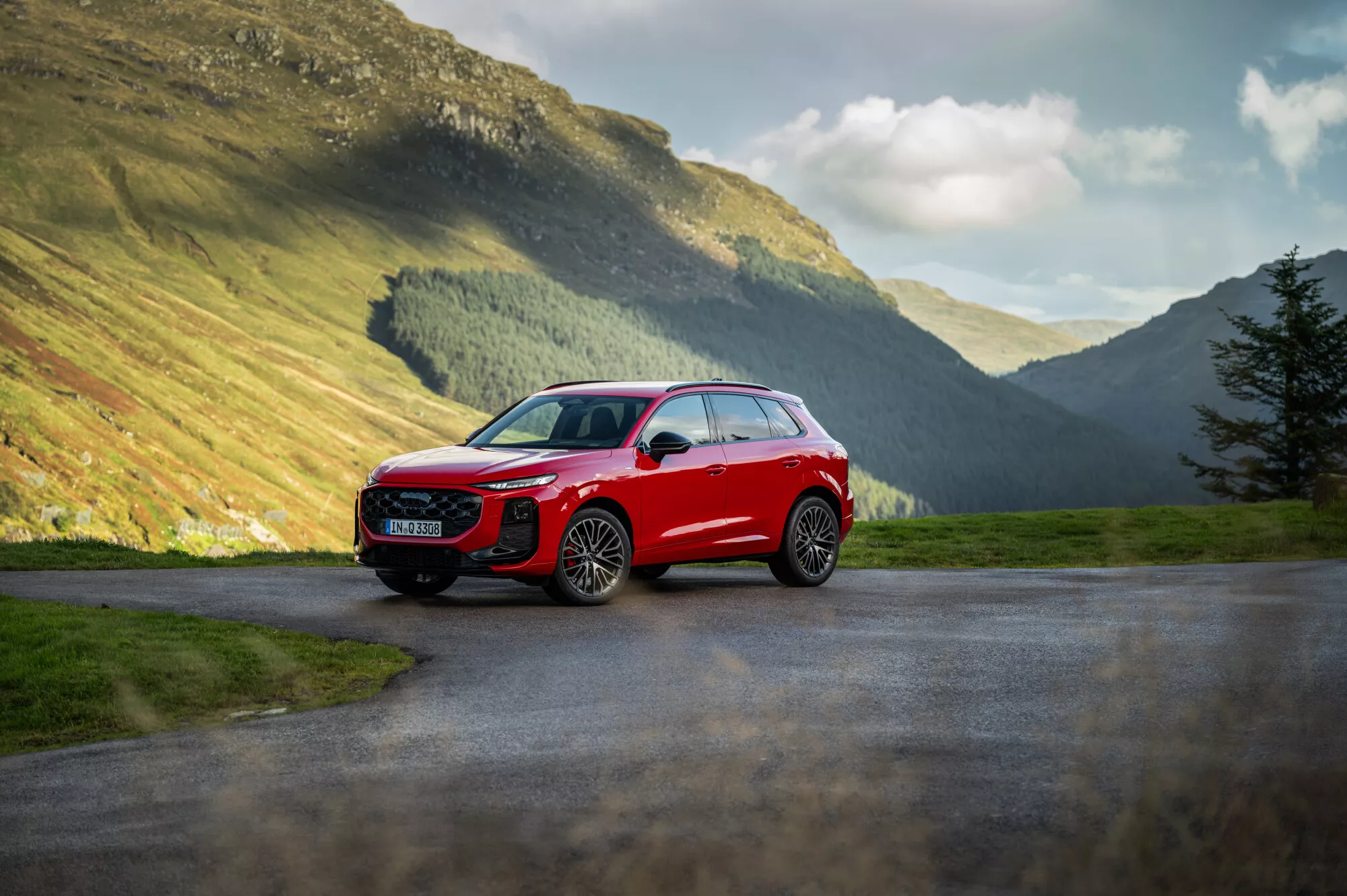 La Nouvelle Audi Q3 rencontre le charme celtique