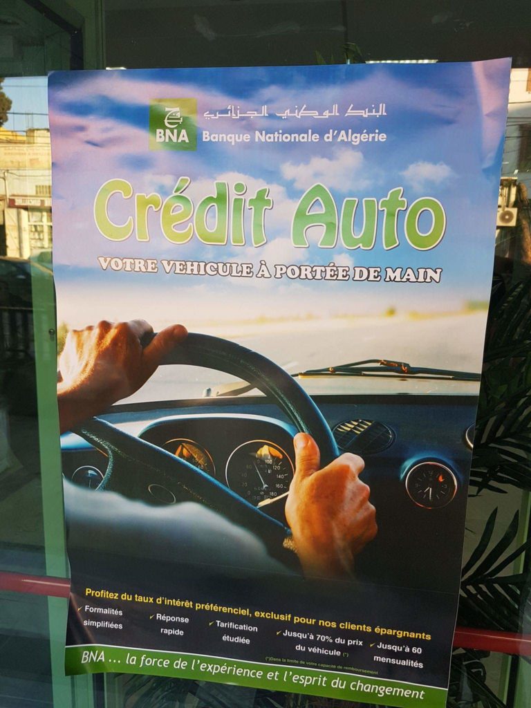 La BNA se lance dans le crédit automobile - AutoNews-Dz.com